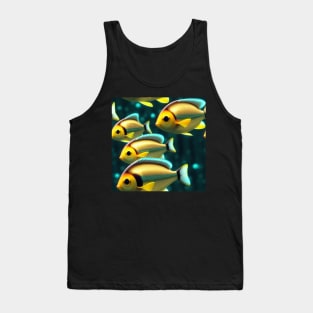 Just an Angry Fish Tank Top